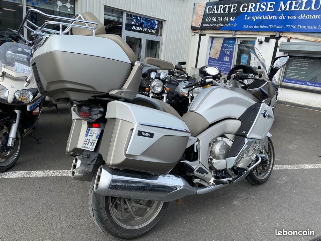 BMW K1600 GT Exclusive Occasion SMB coté droit arriere valise Occasion